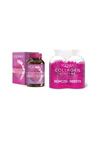 Voonka Collagen Hyaluronic Acid 32 Tablet + Collagen H2o Makyaj Temizleme Suyu 500 ml X2 Adet