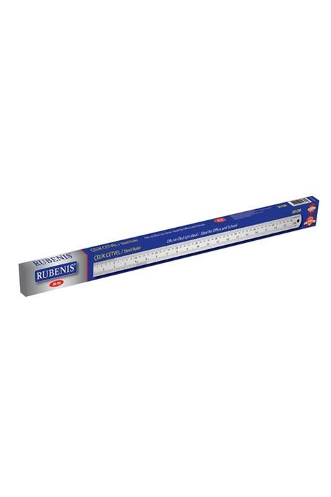 Rubenis Jr-50 Çelik Cetvel 50 cm