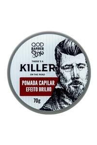 QOD Barber Shop Killer Pomad 70g - Güçlü Tutuş & Parlak Görünüm