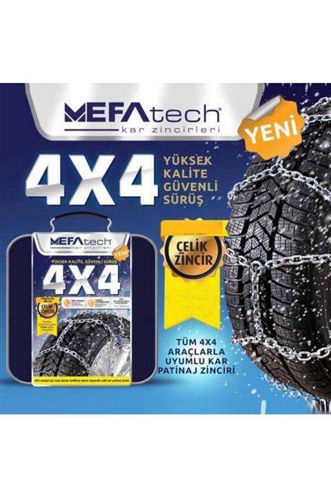 MEFATECH 4x4 Takmatik Kar Patinaj Zinciri 275/45x19 No 1500