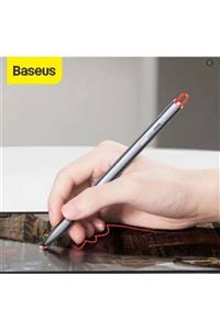 Baseus Şarjlı Yedek Uçlu Stylus Pen Kapasif Kalem Dokunmatik Ekran Kalemi Ipad Tablet Çizim Kalemi