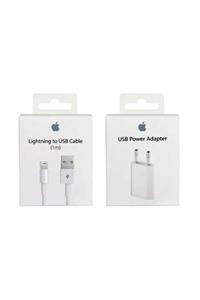 twenny Iphone Uyumlu Şarj Adaptörü Ve Şarj&data Kablosu 1m Lightning Usb Kablosu(set)