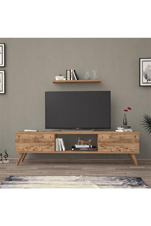 Just Home Terra 140 Cm Tv Ünitesi - Atlantik Çam