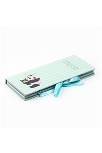 KESKİN COLOR Victoria's Journals Panda 8,5x 21,5 Cm Sticker Yapışkanlı Not Kağıdı Planlayıcı