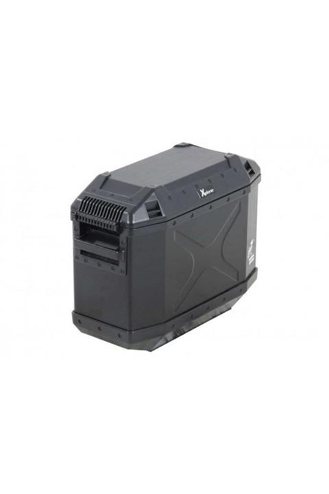 HEPCO BECKER Yan Çanta Xplorer 30lt Metal Sol Siyah