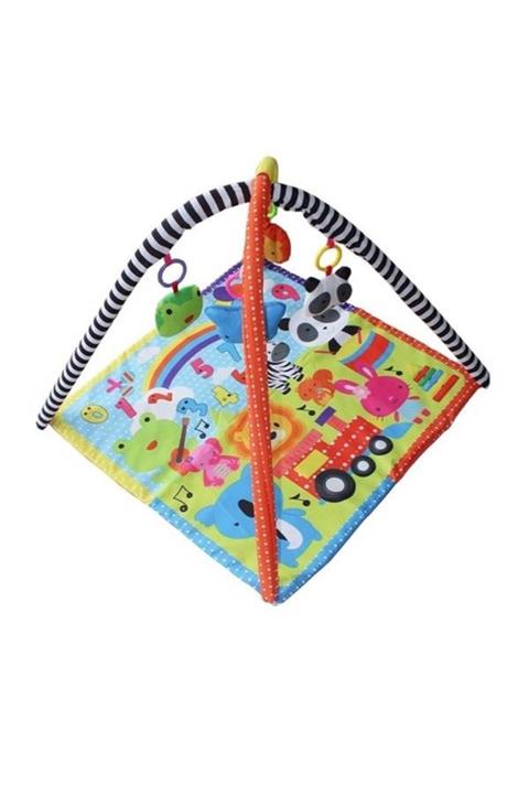 Dodo Baby Rakam Ve Sevimli Hayvanlar Desenli Oyun Halısı