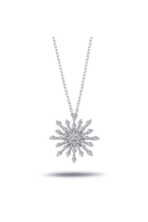 Lova Pırlanta Kar Tanesi Kolye - 2040166
