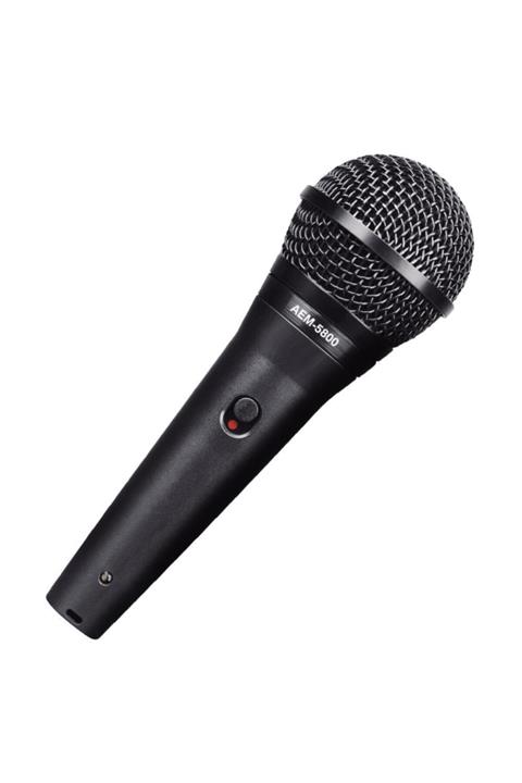 ALFON Aem-5800 600 Ohm Dinamik Metal Kablolu Mikrofon 5 Mt Kablolu
