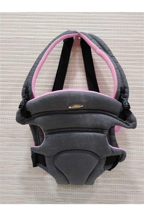 Nenny Baby Ortopedik Lüks Kanguru (gri-pembe)