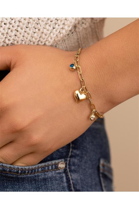 YAVUZ KUYUMCULUK Altın Halat Ataç Bileklik