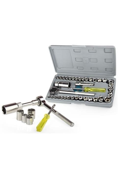 Aiwa Özel Çantalı 40 Parça Cırcırlı Lokma Seti