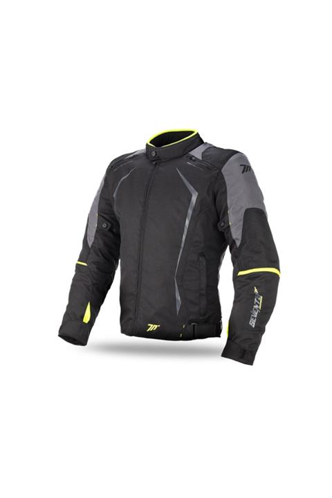 Seventy Degrees Jr47 Racing Man Kışlık Siyah Sarı Ceket