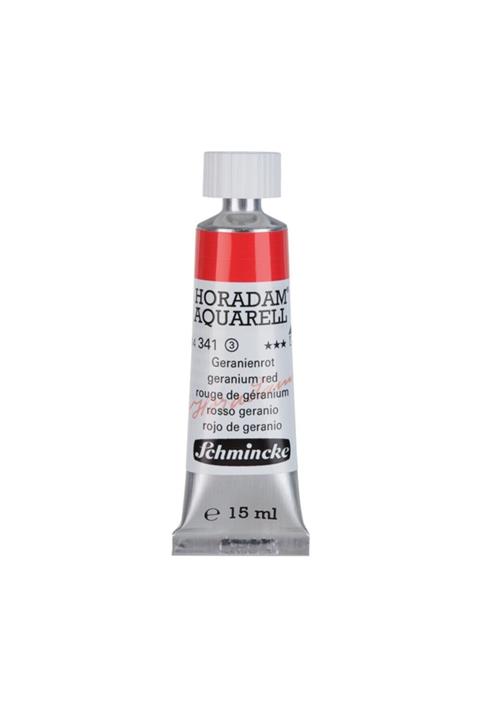 Schmincke : Horadam Aquarell Artist : Tüp Sulu Boya : 15 Ml : Seri 3 : 341 Geranium Red