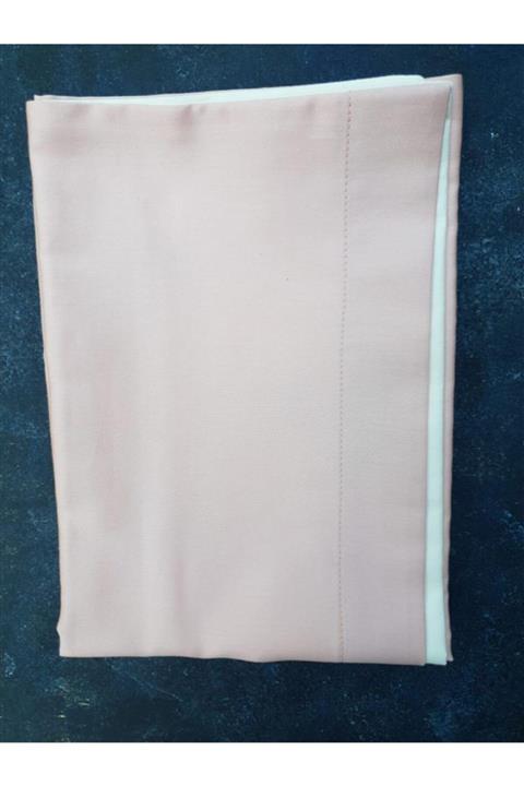 Mix And Match Home Bambu Pamuk Saten Çift Renkli Somon&ekru 2 Adet Uyku Yastık Kılıfı