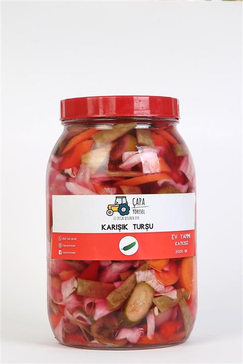 Çapa Yöresel Lezzetler Karışık Turşu 2 kg