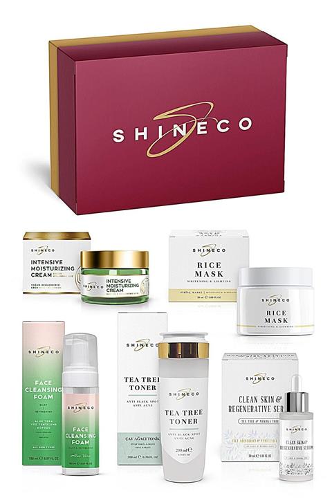 Shineco Akne Sivilce Karşıtı Etkili Cilt Bakım Seti 5 Ürünlük