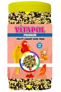 Vitapol Premıum Meyveli Kanarya Kuş Yemi 750 Gr