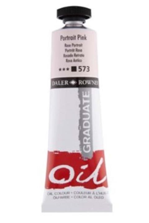 Daler Rowney Graduate Yağlı Boya Oil Color 38ml Portrait Pink 117038573