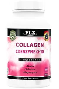 FLX Hidrolize Collagen Coenzyme Biotin Selenium Magnezyum 180 Tablet