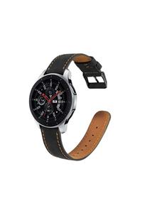 Huawei Watch Gt2 Pro 46mm Uyumlu Premium Deri Kordon (22mm)