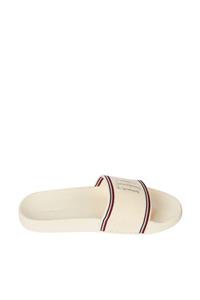 Tommy Hilfiger Kadın Beyaz Terlik Tommy Knitted Pool Slide FW0FW05456