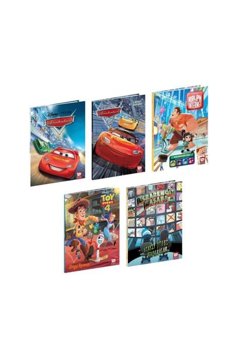 Beta Shoes Disney Çizgi Klasikleri Erkek Çocuk Seti 5 Kitap