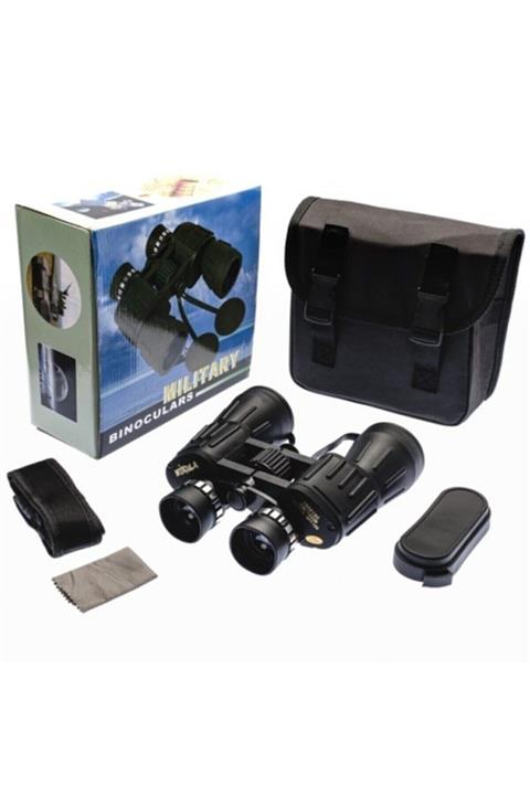 Çınarlı 150x150 Kauçuk Kaplamalı Avcılık Ve Kamp Dürbün Siyah