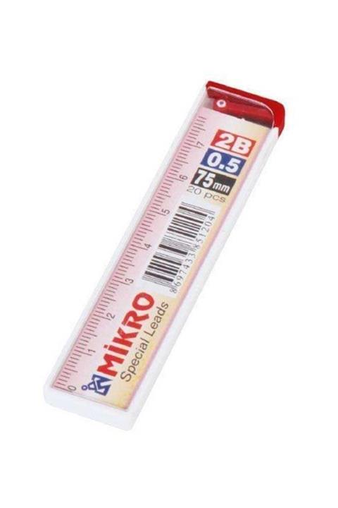 Mikro Cetvelli 0.5 (2b) Kalem Ucu 12 Tüp