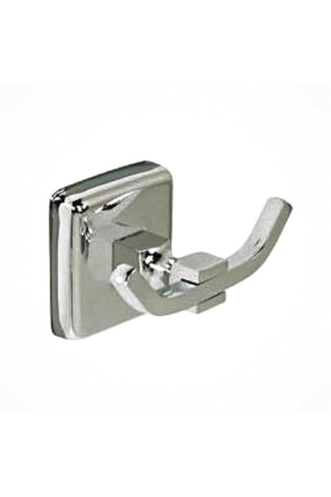 ÇELİK BANYO Kumru Banyo Aksesuarı Ikili Askılık