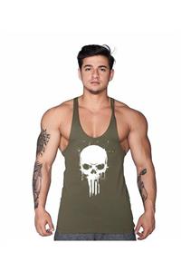 Supplementler Skull Fitness Atleti Yeşil