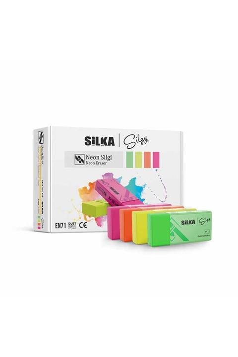 Silka Neon Silgi 30lu Kutu