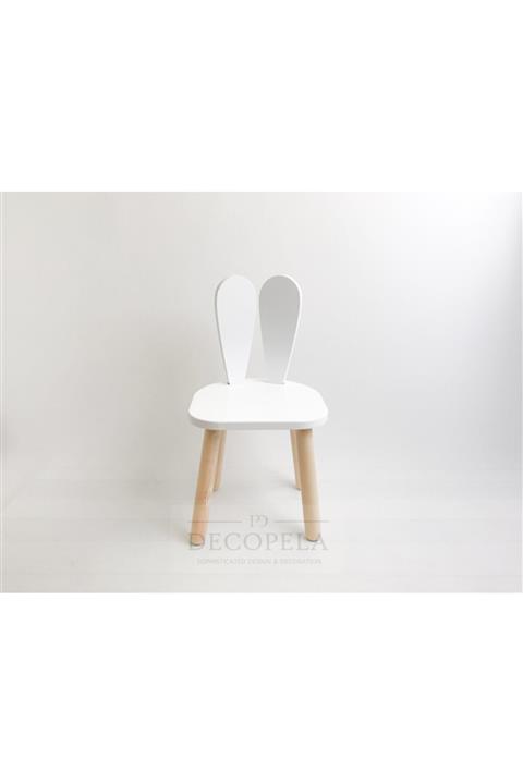 DECOPELA Minimini Çocuk Sandalyesi / Beyaz