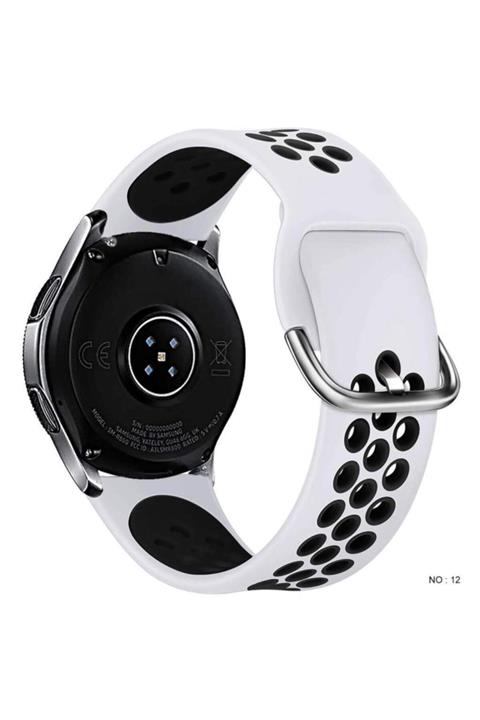 Cimricik Huawei Watch Gt 2e Kordon Kayış Spor Delikli Kordon K10-46