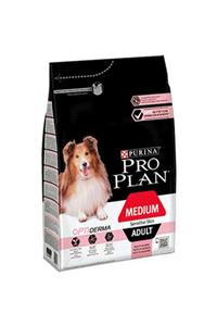 Purina Pro Plan Pro Plan Adult Medium Sensitive Skin Somonlu Orta Irk Yetişkin Köpek Maması 3 Kg