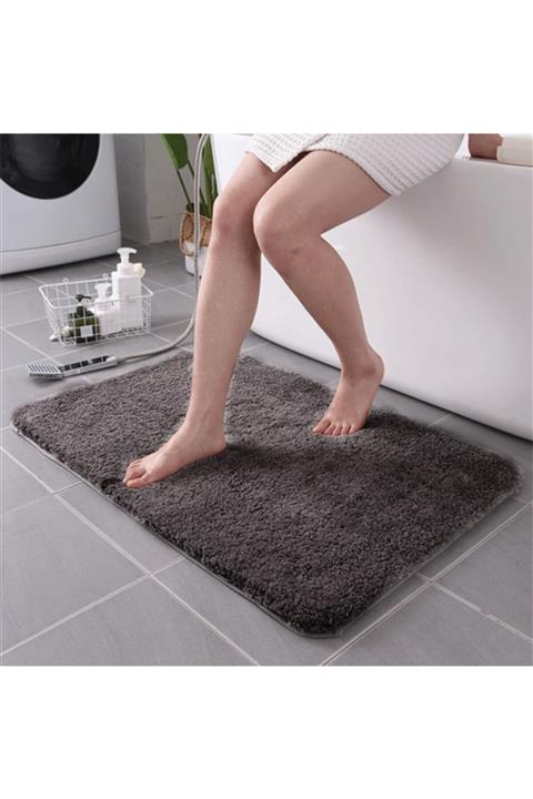 Regnum Halı Banyo Paspası Peluş Kaymaz Taban Yıkanabilir
