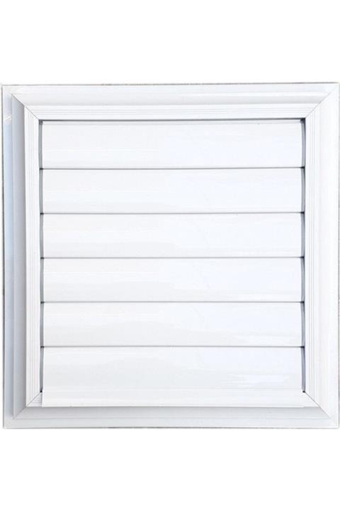 EYLÜL TASARIM Alüminyum Lüx Beyaz Banyo Wc Panjur Ve Menfezi 50x50cm