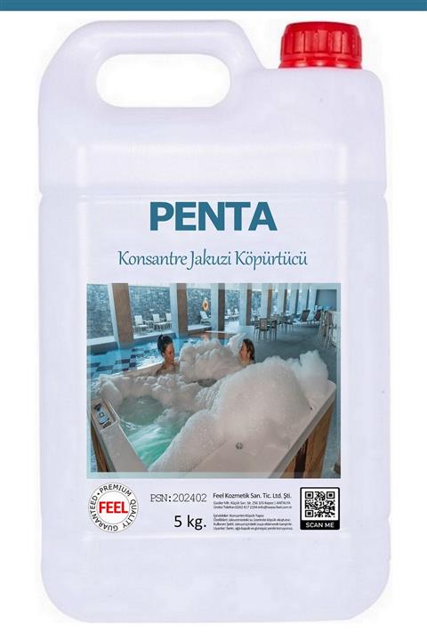 PENTA FEEL Konsantre Jakuzi Köpürtücü | Gül Bahçesi 5lt.