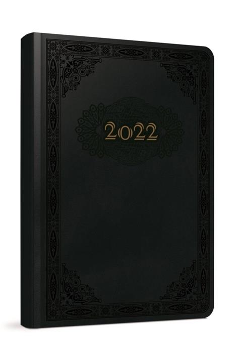 Gıpta Saphire 2022 Günlük Ajanda Siyah