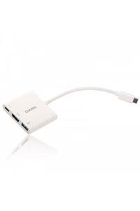 Dark Dk-ac-u31x32 Type-c - Hdmı_usb 3.0 Çevirici Adaptör Beyaz