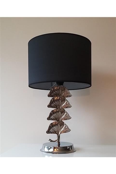 Tasarım Aksesuar Yaprak Detaylı Modern Abajur