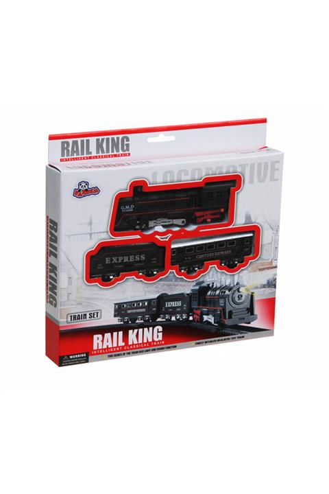 VARDEM OYUNCAK Işıklı Klasık Ekspres Tren Seti Rail