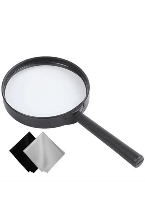 Transformacion 7.5 Cm Çap Büyüteç Microfiber Bez Hediyeli