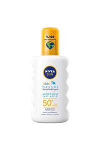 Nivea Mihrimah Sultan Sun Kids Hassas Koruma Güneş Spreyi Kokusuz Spf 50 200 ml