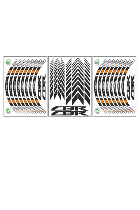 Honda Repsol Reflektör Baskı Cbr Jant Şeridi (cbrşrt019)