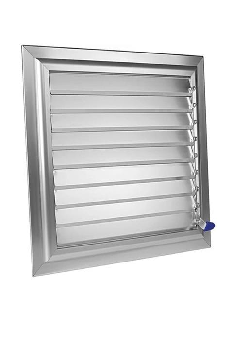 ERFUR 75X50 Alüminyum Hareketli Yüzeysel Banyo Wc Menfezi