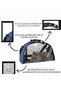SEVİMLİ PATİLER PATİPET Mavi Renkte Kedi Taşıma Çantası
