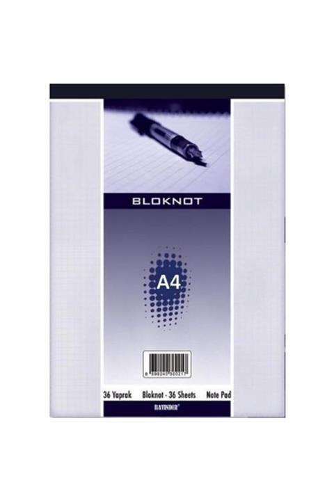 Bayındır A4 Bloknot Kareli 36yp