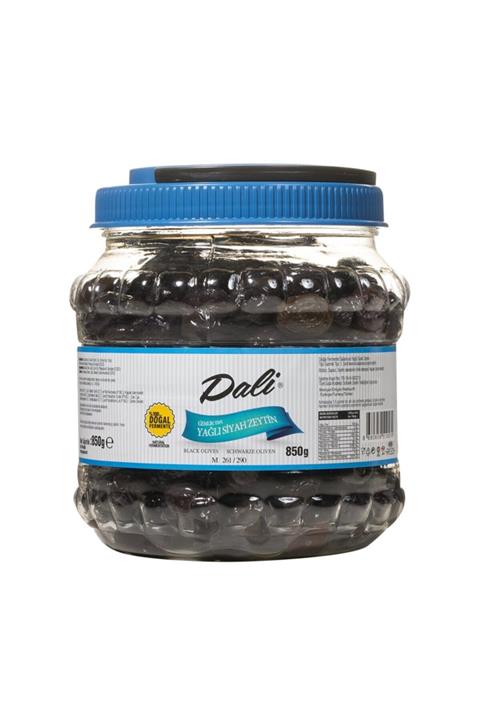 Dali Yağlı Siyah Zeytin Pet 6x850 gr