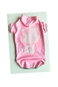 Kemique Teddy Polar Kapşonlu Pembe Sweatshirt Büyük Irklar Için 8xl ( 30 - 35 Kg )