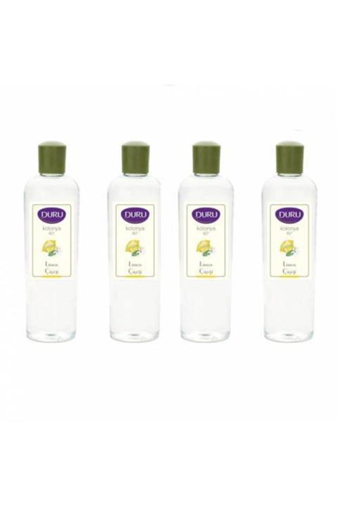 Duru 4 Adet Limon Kolonyası 80 Derece 200 Ml Pet Şişe